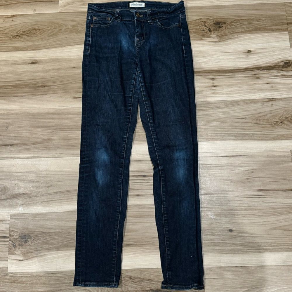 Madewell Alley Straight Dark Wash Jeans Women’s 25